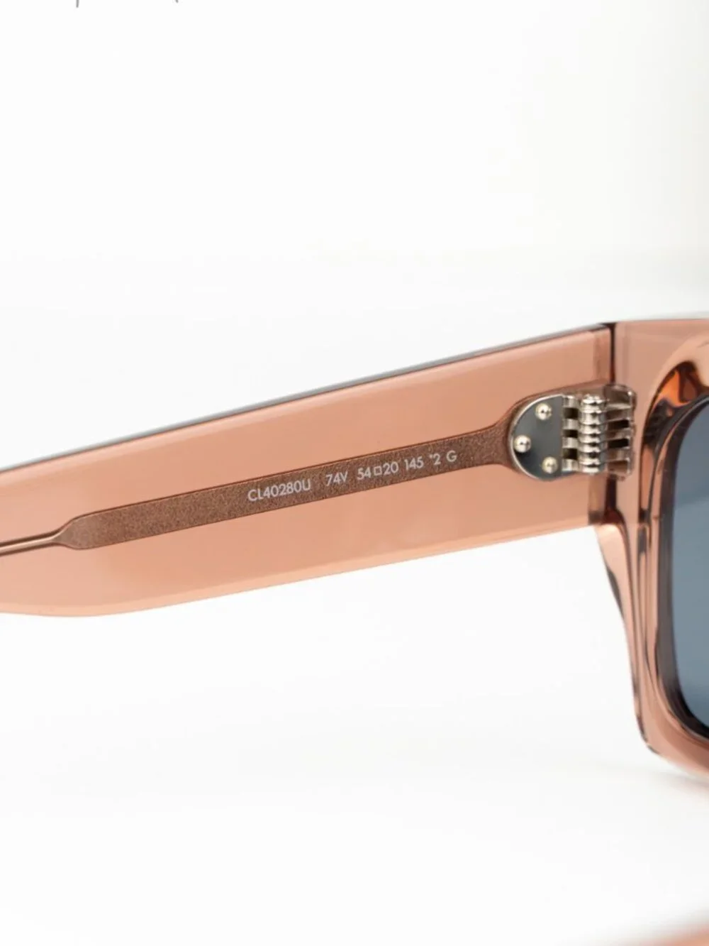 Celine Men Sunglasses Pink Blue Rectangle CL40280U 74V NEW AUTHENTIC